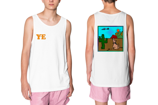 גופיית כלב במדבר בעיצוב אישי