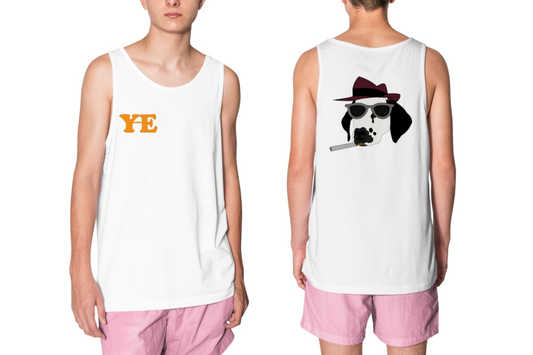 גופיית דלמטי מעשן בעיצוב אישי